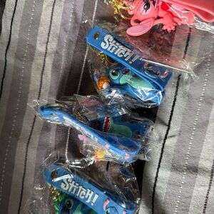 Stitch Blue Keychain Set for Kids